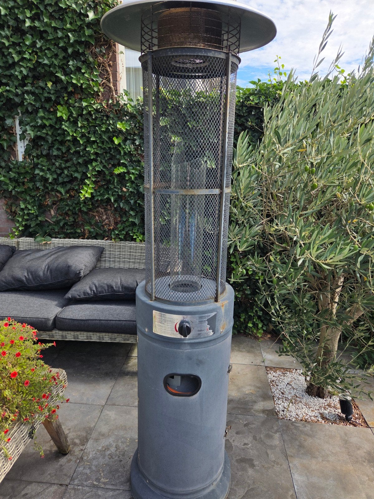 Gratis Gashaard voor tuin - glas kapot, werkt wel, Tuin en Terras, Terrasverwarmers, Ophalen