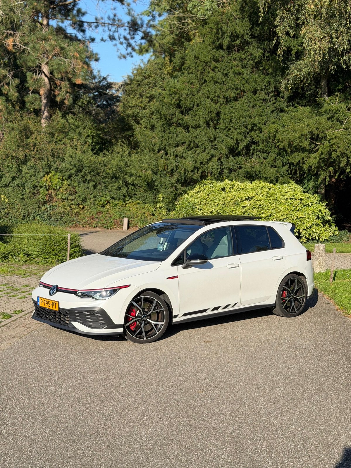 Volkswagen Golf GTI Clubsport 301PK  2021 dealer onderhoud!, 4 cilinders, 1984 cc, Wit, 14 km/l