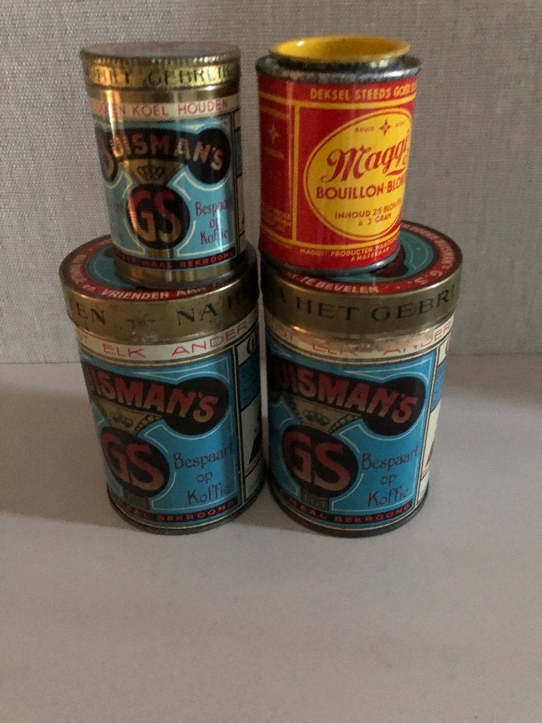 blikken- 4 stuks, Ophalen of Verzenden, Gebruikt, Overige, Overige merken