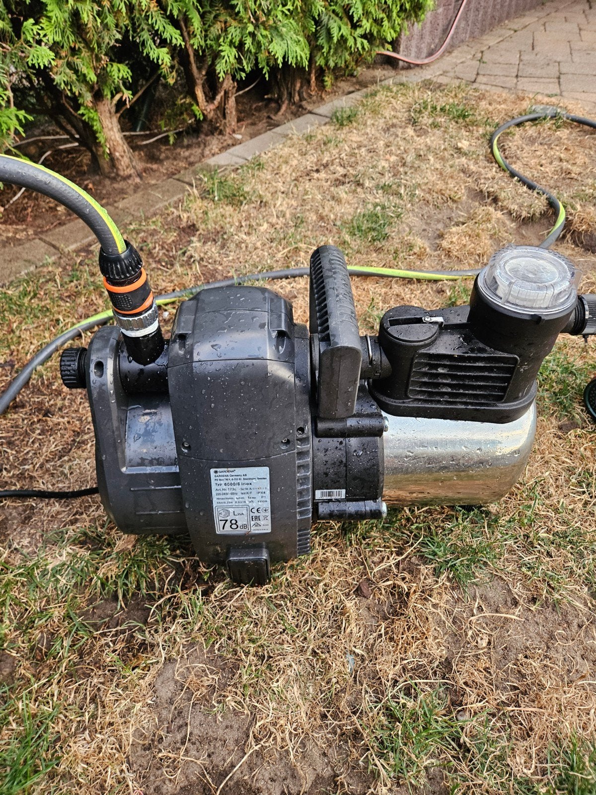 Gardena 6000/6 inox  pomp, Ophalen, Zo goed als nieuw, Overige typen