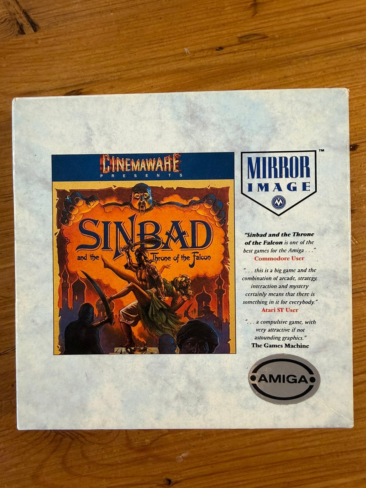 Sinbad and the Throne of the Falcon, Ophalen