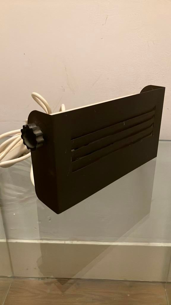 Vintage wandlamp wnnd lampje bedlampje, Ophalen of Verzenden, Zo goed als nieuw, Metaal