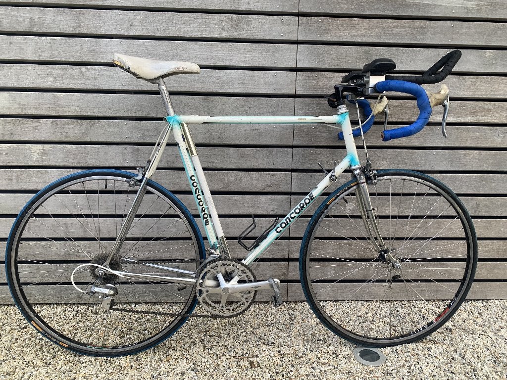 Vintage Concorde racefiets maat 56, 28 inch, Gebruikt, Velgrem, 53 tot 57 cm