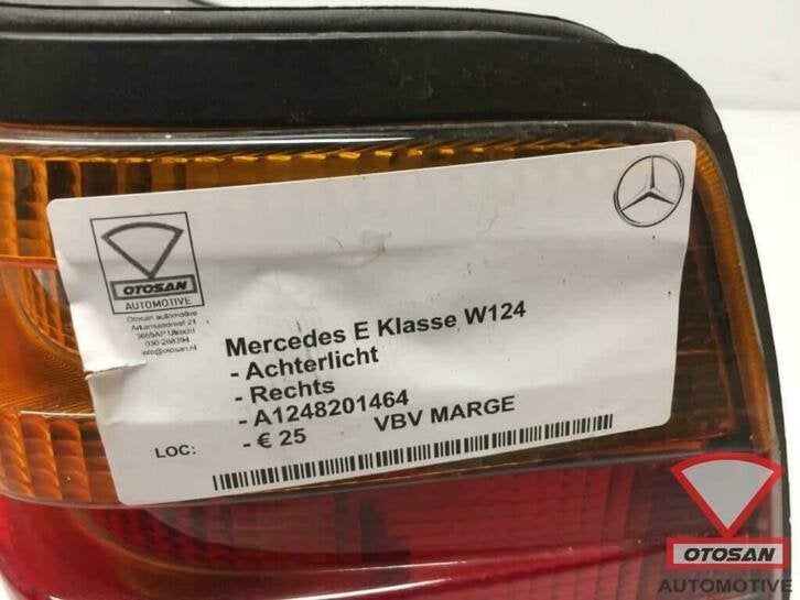 mercedes e klasse w124 achterlicht rechts a1248201464, Gebruikt, Mercedes-Benz AG, Mercedes-Benz, Ophalen of Verzenden