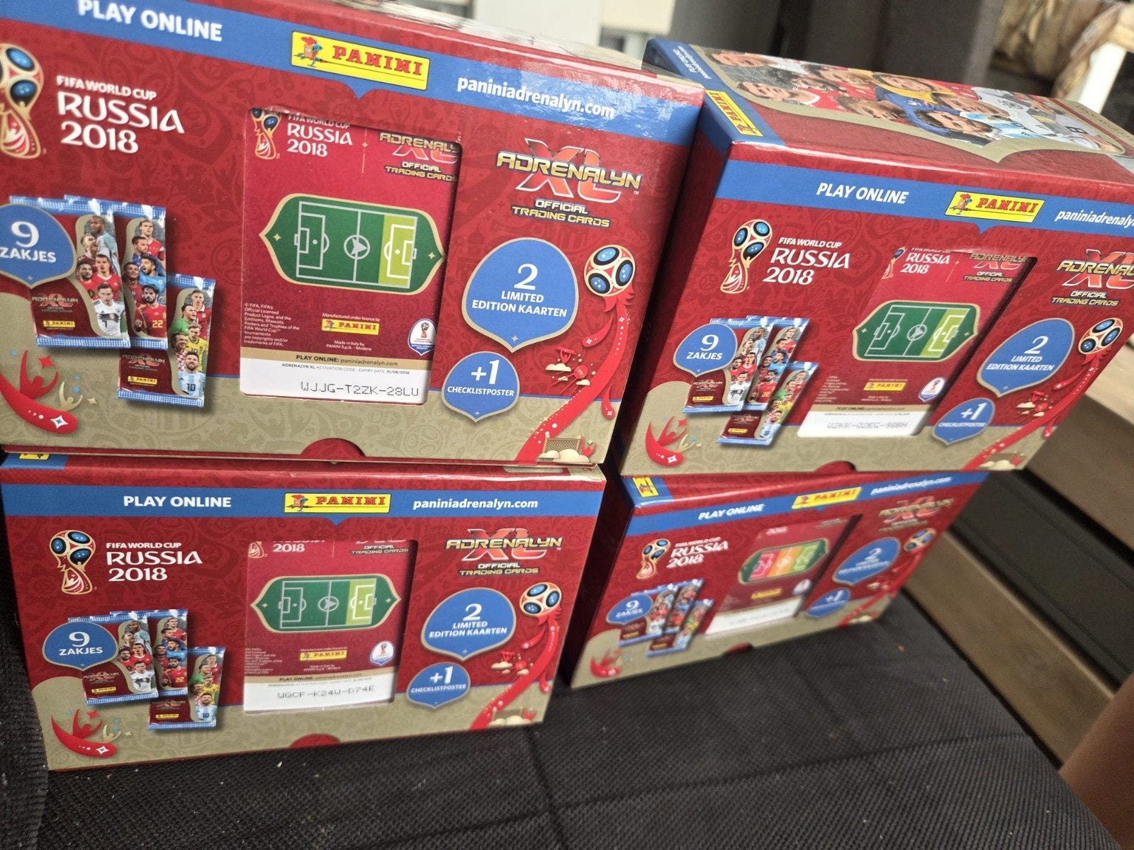 Panini Adrenalyn XL FIFA World Cup Russia 2018 Trading Cards, Ophalen, Nieuw, Overige sporten, Spelerskaart