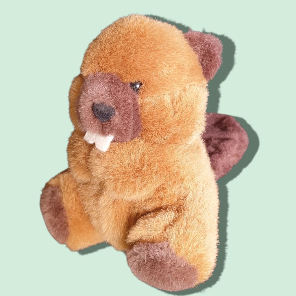 Lieve bever knuffel WWF 15 cm hoog  1008, Overige merken, WWF, -, -