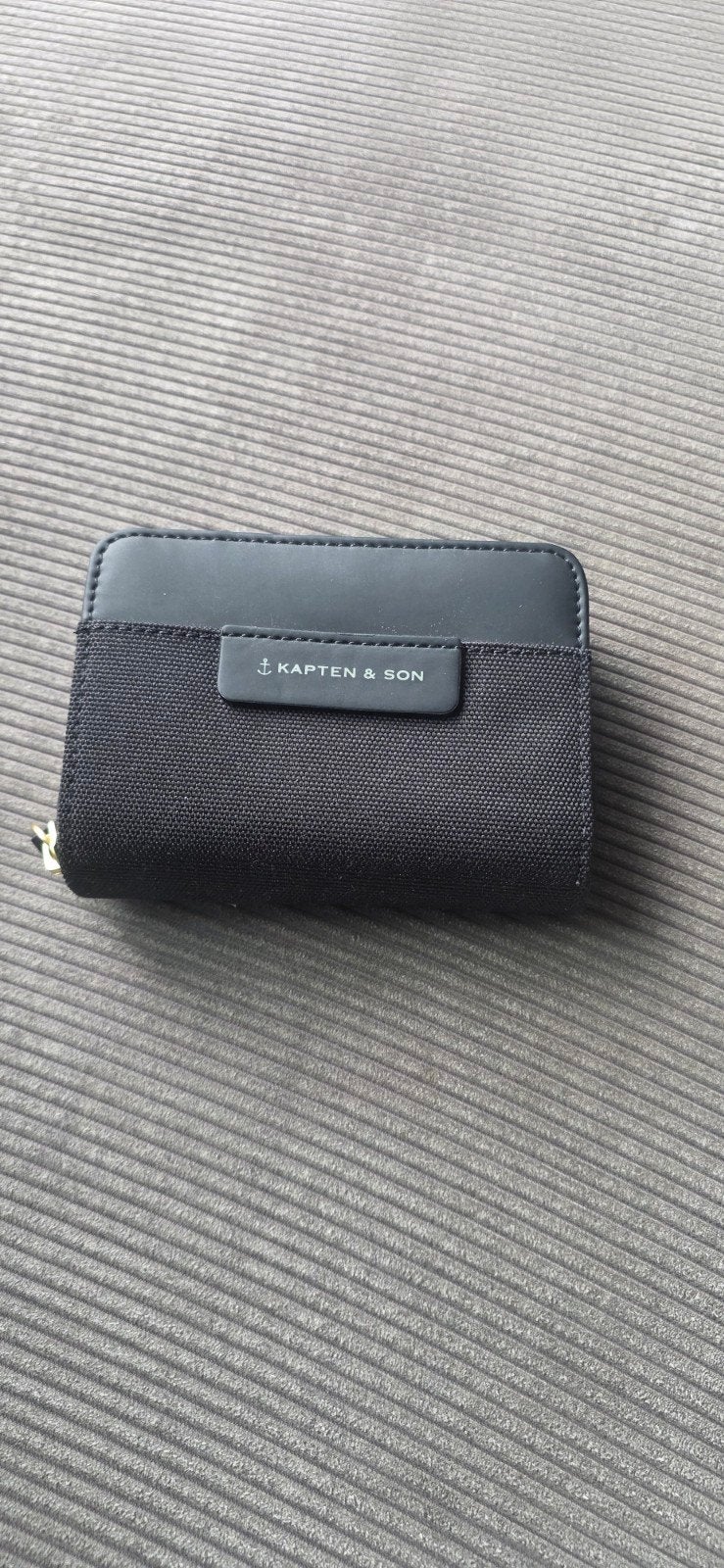 Kapten & Son portemonnee zwart, Sieraden, Tassen en Uiterlijk, Overige merken, Zwart, Ophalen of Verzenden, Zo goed als nieuw