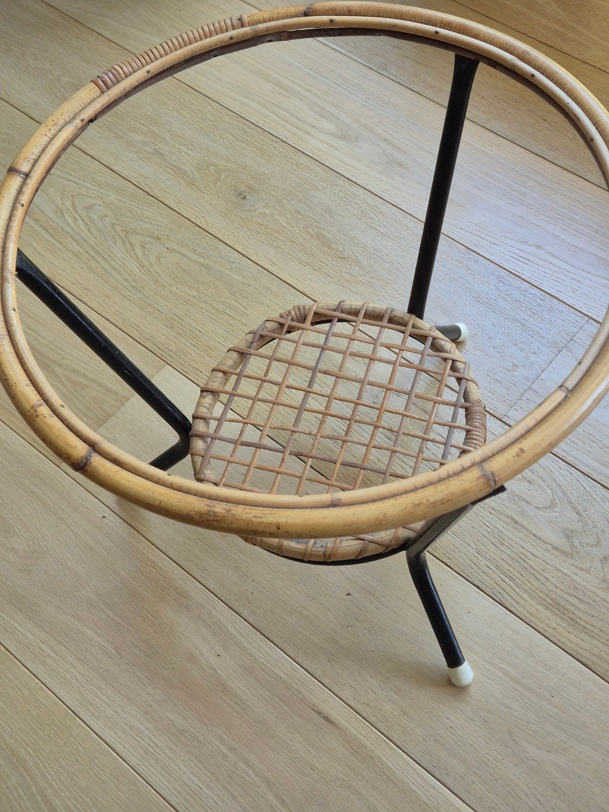 Vintage Rohe rotan tafel, Ophalen of Verzenden, Huis en Inrichting