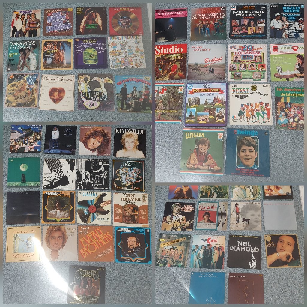 Diverse elpees, Cd's en Dvd's, Vinyl | Pop, Ophalen, Gebruikt