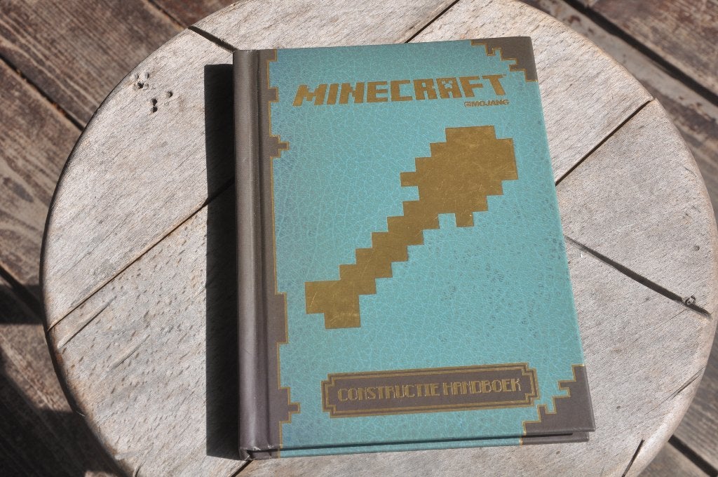 minecraft constructie handboek, Ophalen of Verzenden, Zo goed als nieuw, Non-fictie