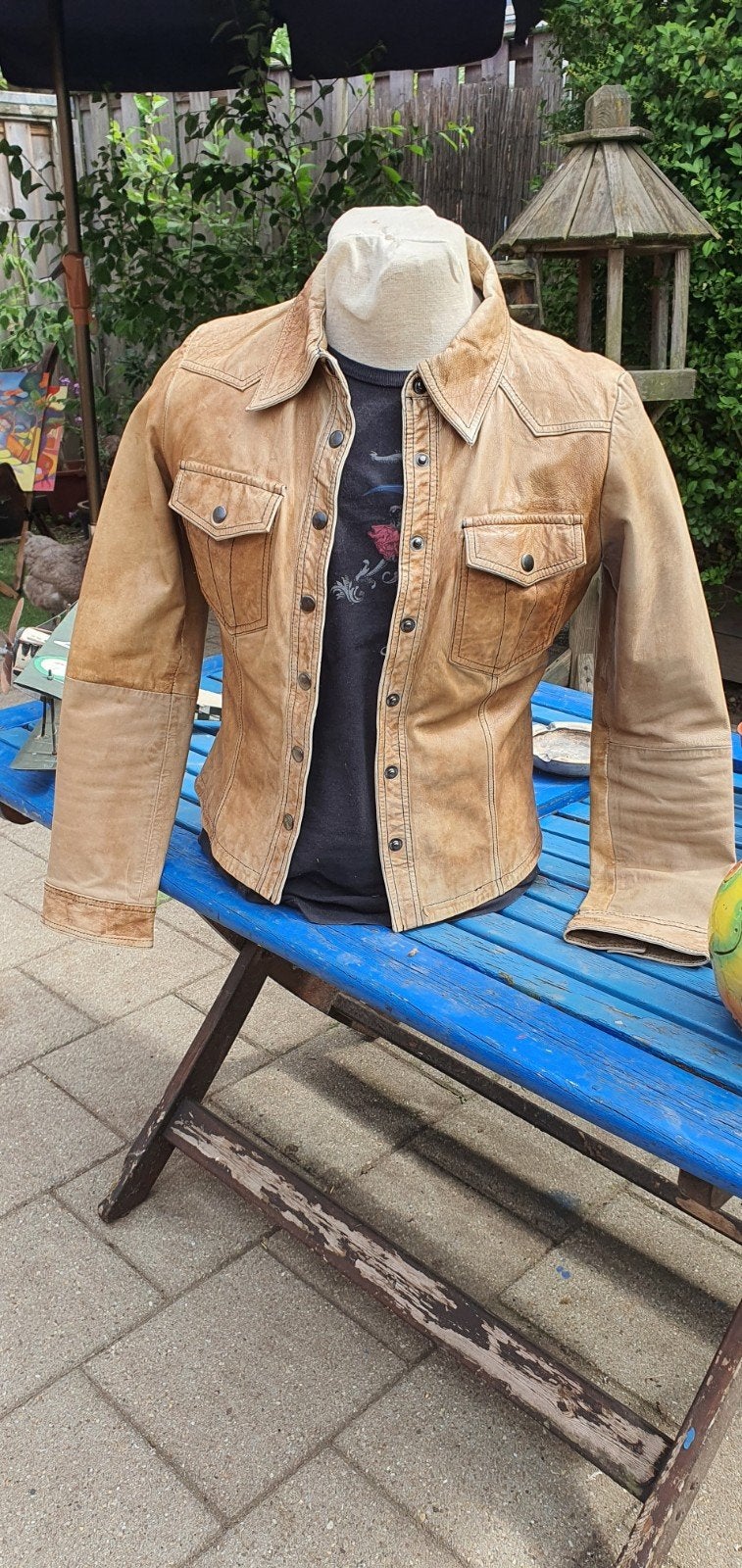Vintage goosecraft dames jacket maat L, Ophalen of Verzenden, Maat 38/40 (M)