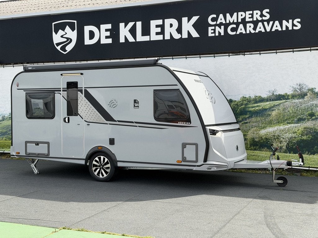 Knaus SUDWIND 450 FU Black Selection Campovollo grey / 50% D, Caravans en Kamperen, Caravans, Bedrijf, Info@deklerkcaravans.nl