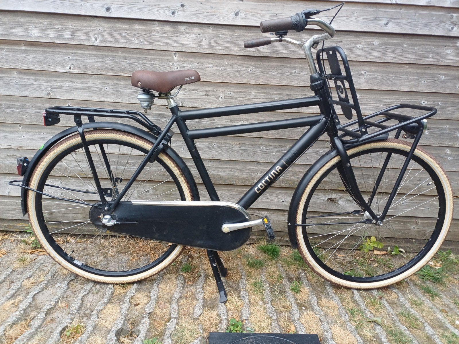 Cortina U4 Transport 3 versnellingen met Terugtraprem, Terugtraprem, Versnellingen, Zo goed als nieuw, 53 tot 57 cm