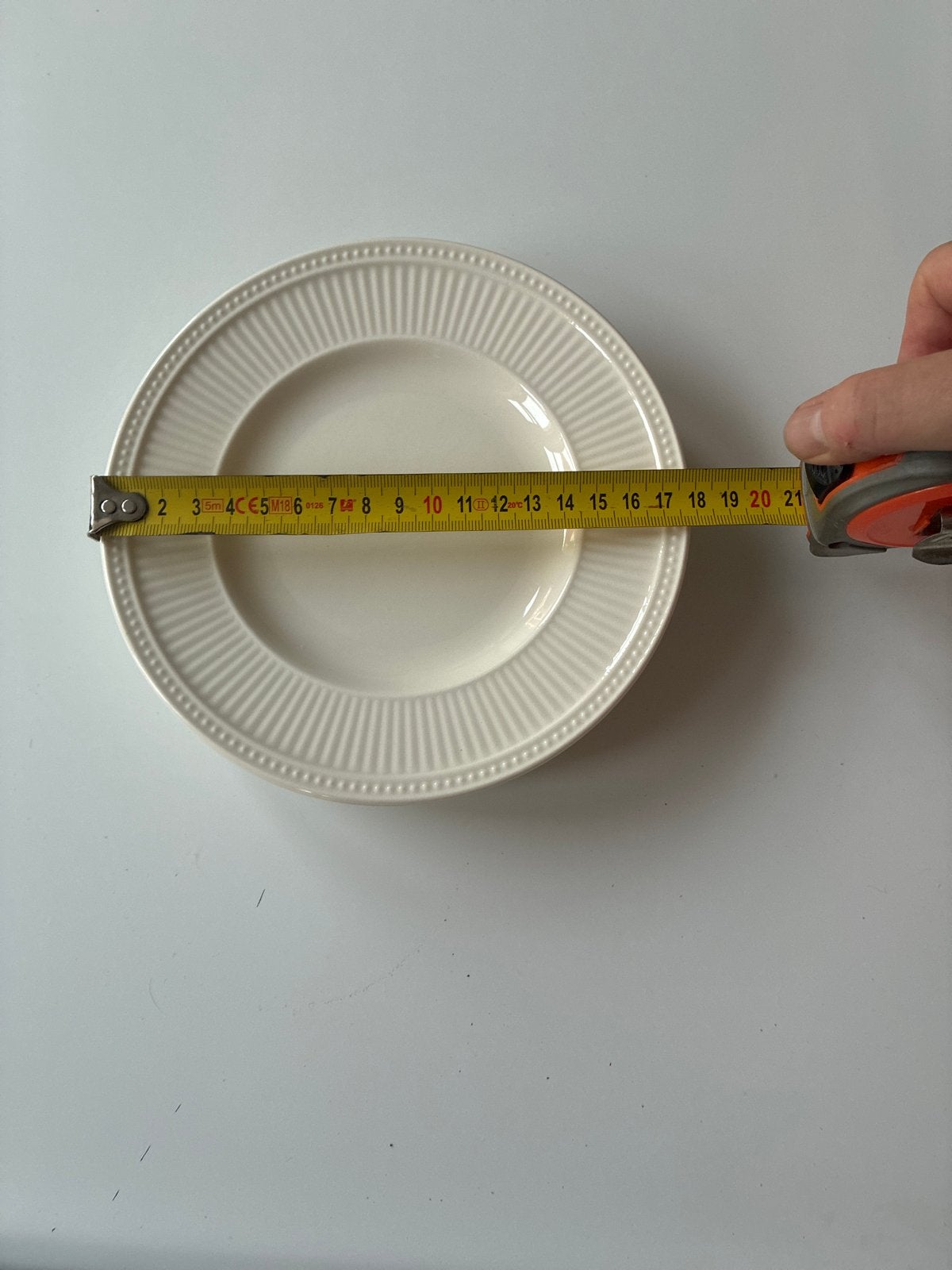 Wedgwood Windsor gebaksbordjes (4x), Gebruikt, Klassiek, Ophalen of Verzenden, Bord(en)