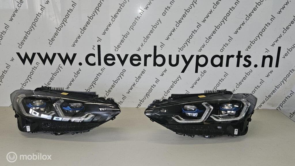 Koplamp origineel led BMW set  G22 ('20-'24) 5a19368-05, Gebruikt, Ophalen of Verzenden, BMW, BMW