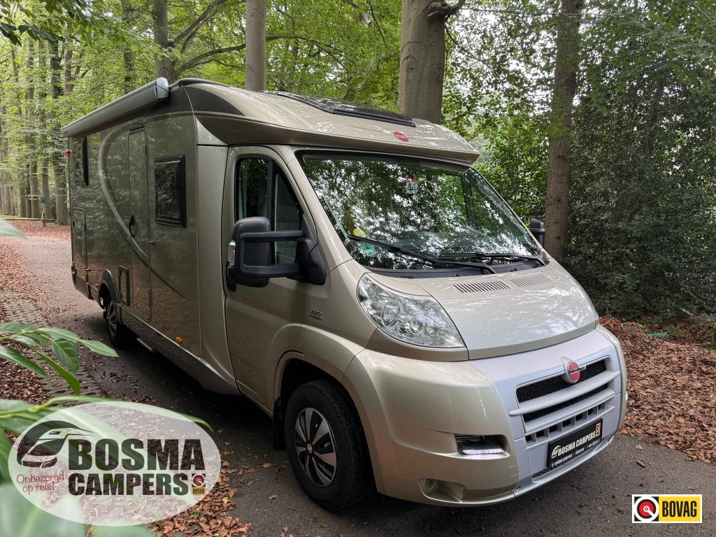 Bürstner Nexxo T 715 Top-Indeling Garage Airco 2012, Caravans en Kamperen, Ringverwarming, Fiat, Elektrische ramen, Bedrijf