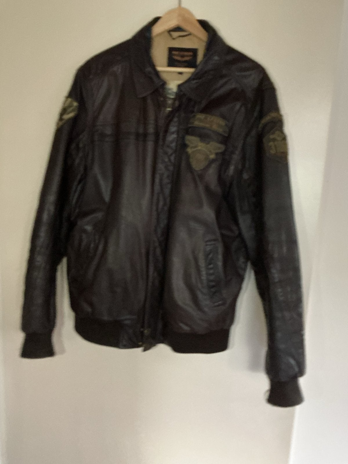 PME Legend Leren Jas - American Classic Aviator, XXL, Kleding | Heren, Ophalen of Verzenden, Gedragen, Overige maten, Bruin