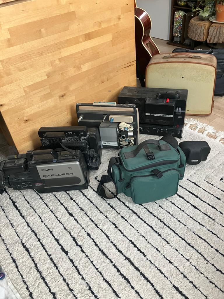 Diverse vintage video en camera apparatuur!, Ophalen, Gebruikt, 20x of meer, Overige soorten