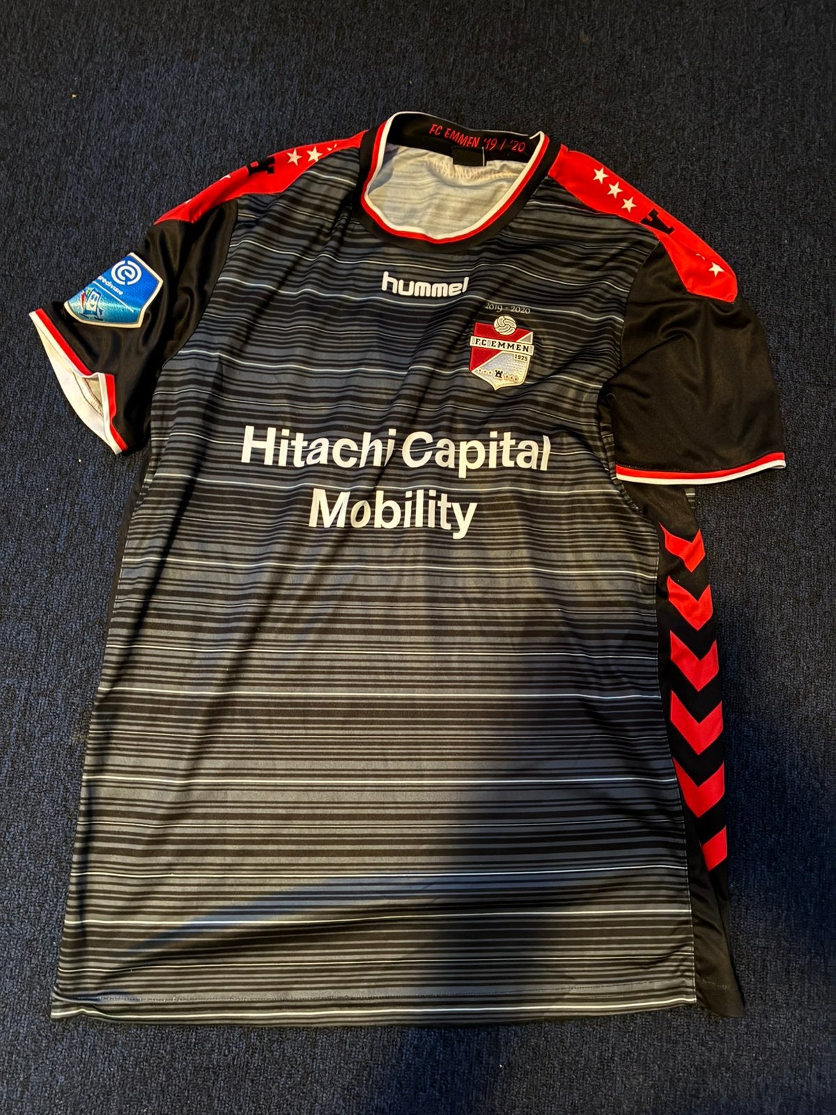 Fc emmen voetbal shirt glenn bijl, Maat L, Ophalen of Verzenden, Zo goed als nieuw, Shirt