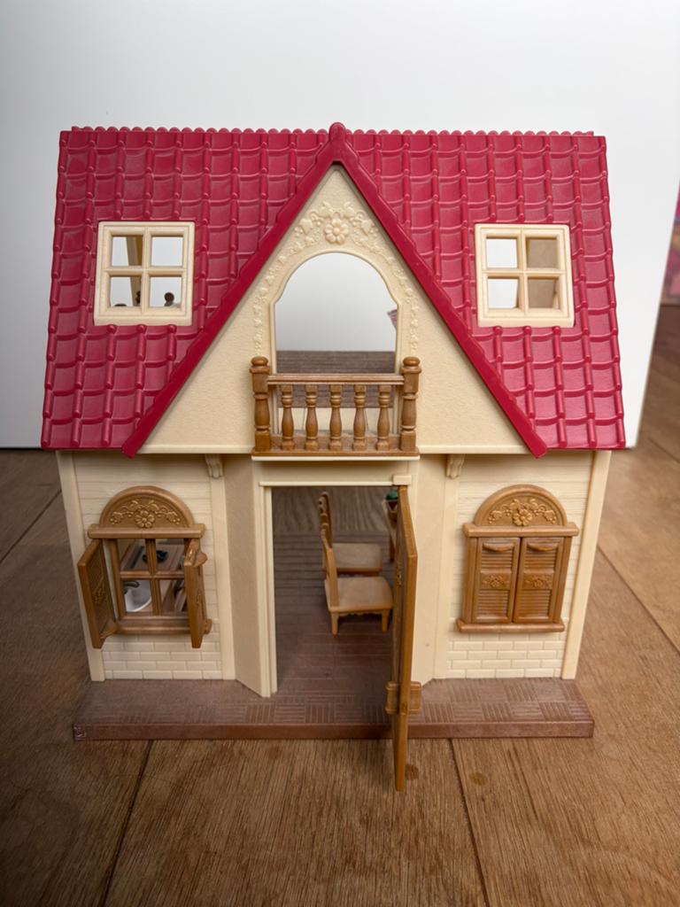 Sylvanian families twee huizen en toebehoren, Ophalen of Verzenden, Zo goed als nieuw, Toebehoren