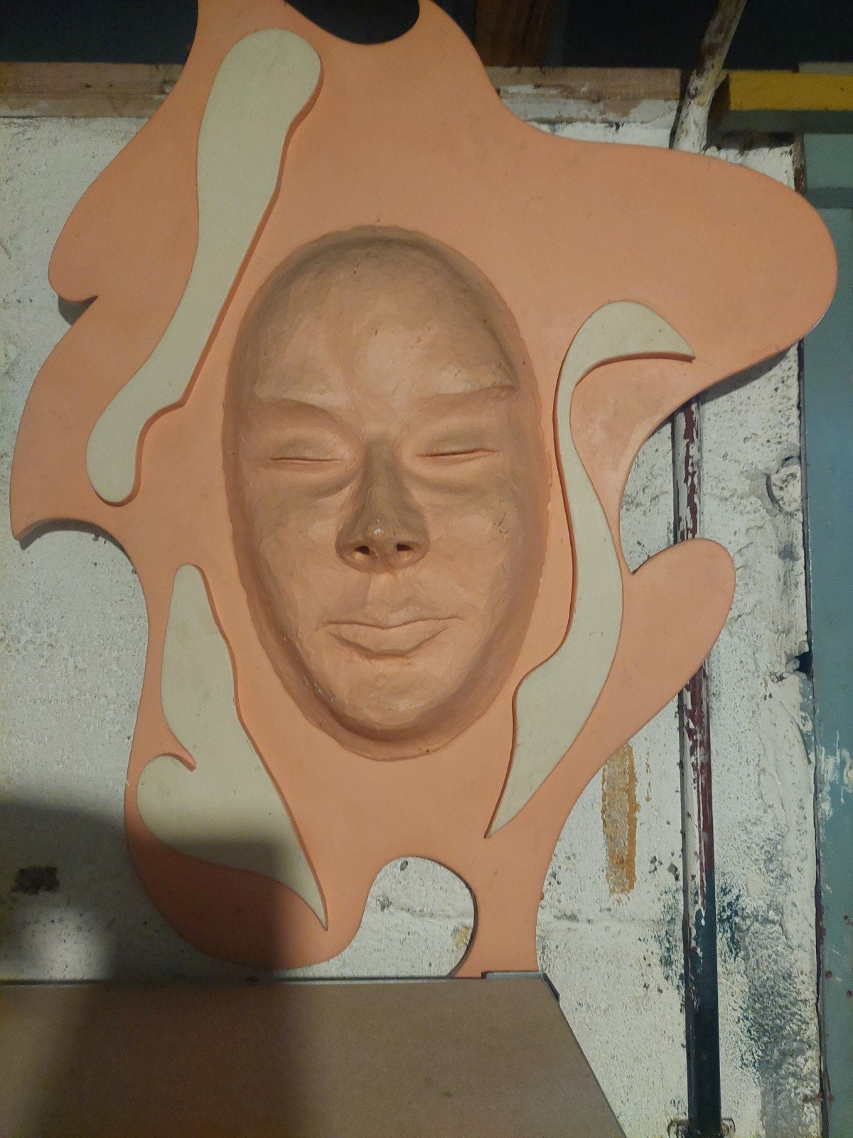 Masker van Frédéric van der siepkamp 1993, Ophalen