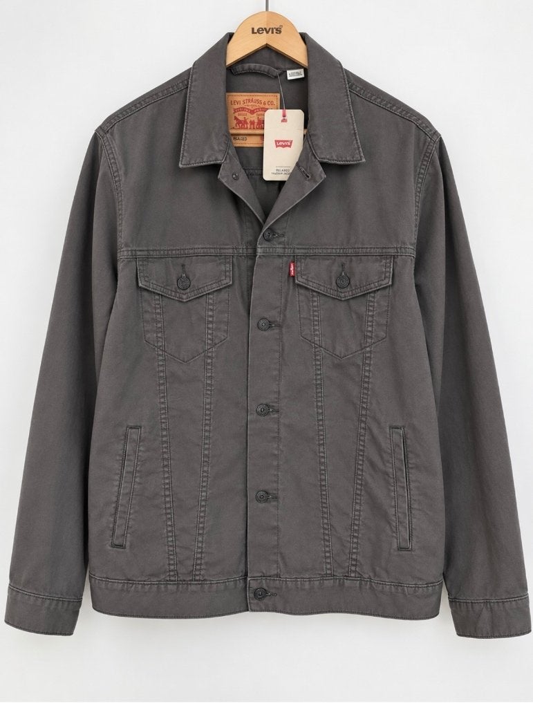 Nieuwe Levi's spijkerjack maat L - Grijs, Kleding | Heren, Maat 52/54 (L), Levi's, Nieuw, Ophalen of Verzenden