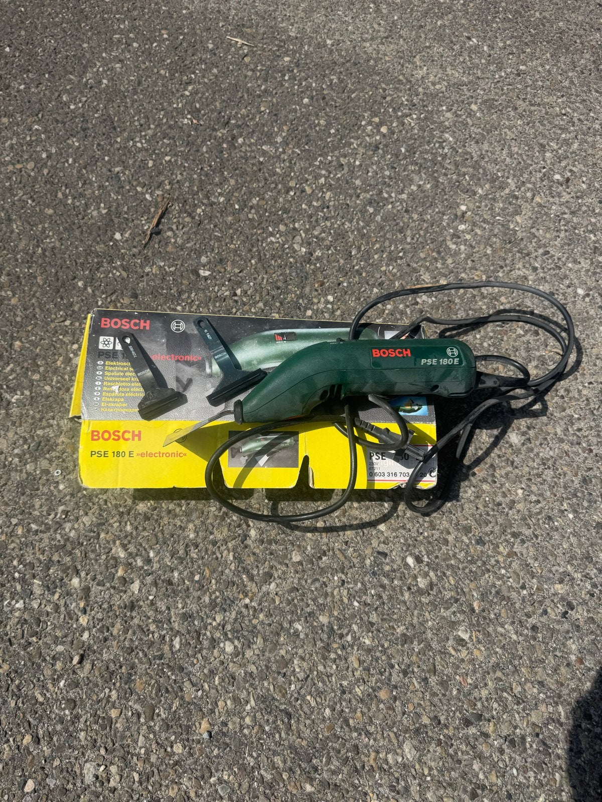 Bosch PSE 180 E Multitool - Perfect voor de handige klusser, Doe-het-zelf en Verbouw, Ophalen, Gebruikt, Multitool, Bosch