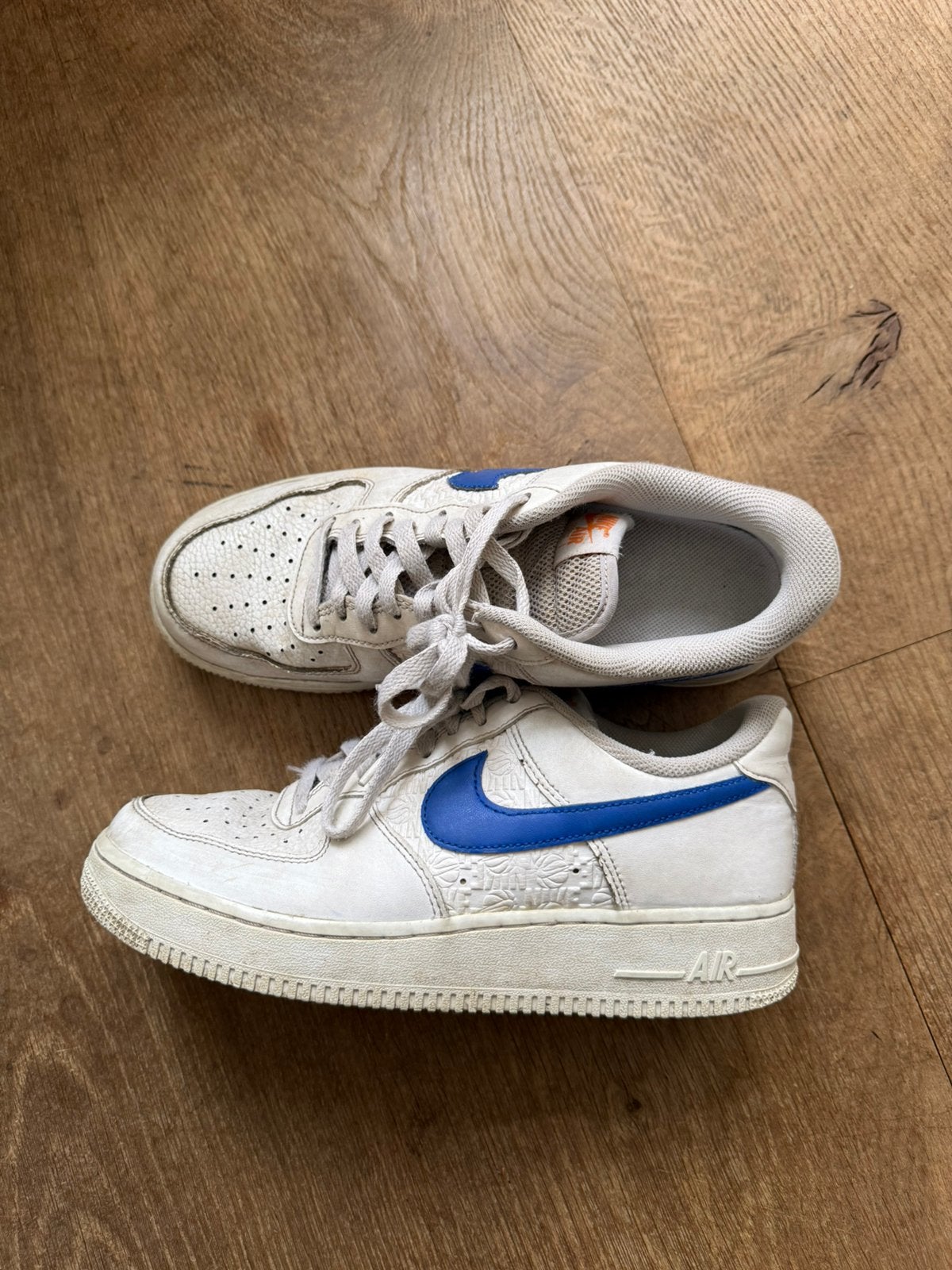 Nike airforce 1 maat 40,5, Wit, Ophalen of Verzenden, Sneakers of Gympen, Gedragen