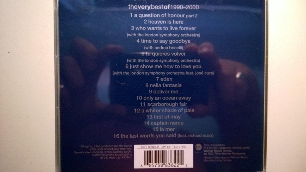 Sarah Brightman - The Very Best Of 1990-2000, Ophalen of Verzenden, Zo goed als nieuw, Pop, Album