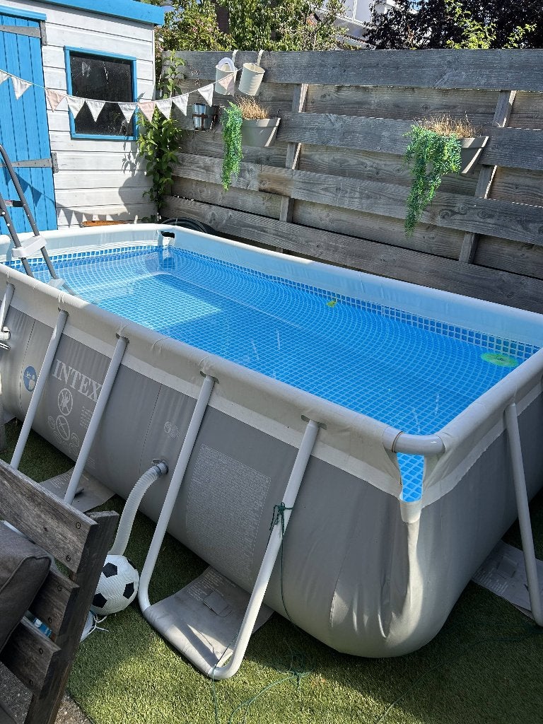intex zwembad met accessoires, Ophalen, Gebruikt, Minder dan 80 cm, Minder dan 200 cm