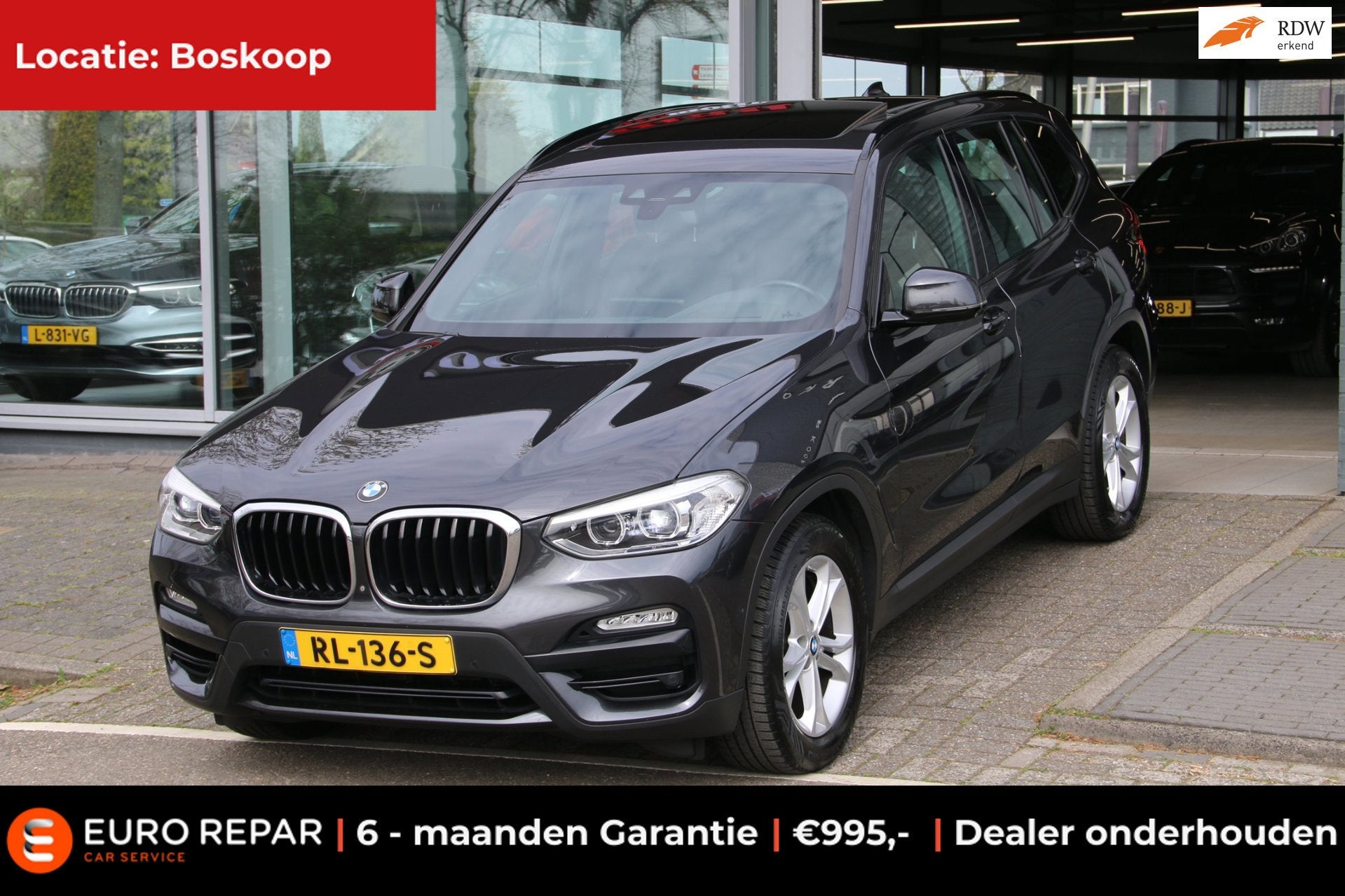 BMW X3 XDrive20d High Executive DEALER OND NL-AUTO PANO-DAK, Auto's, Automaat, Euro 6, 2000 kg, Bedrijf
