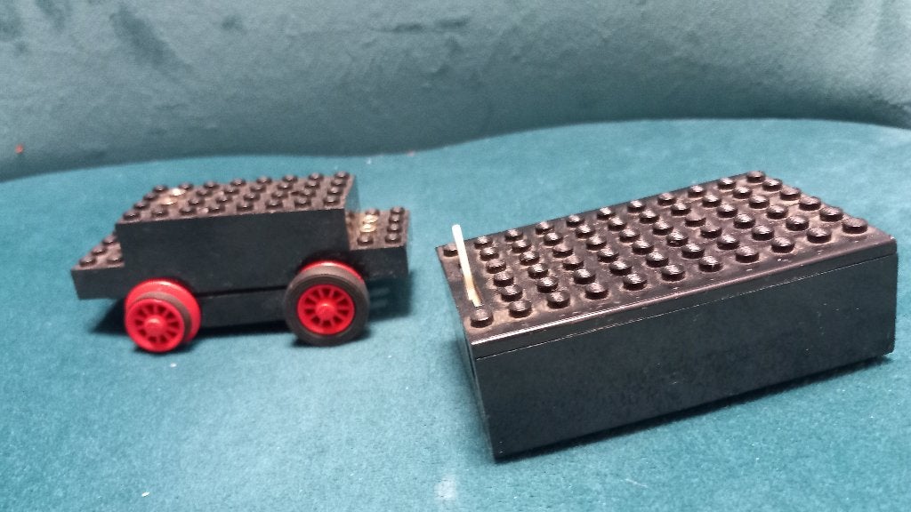 Lego trein (Vintage), Ophalen of Verzenden, Gebruikt, Lego