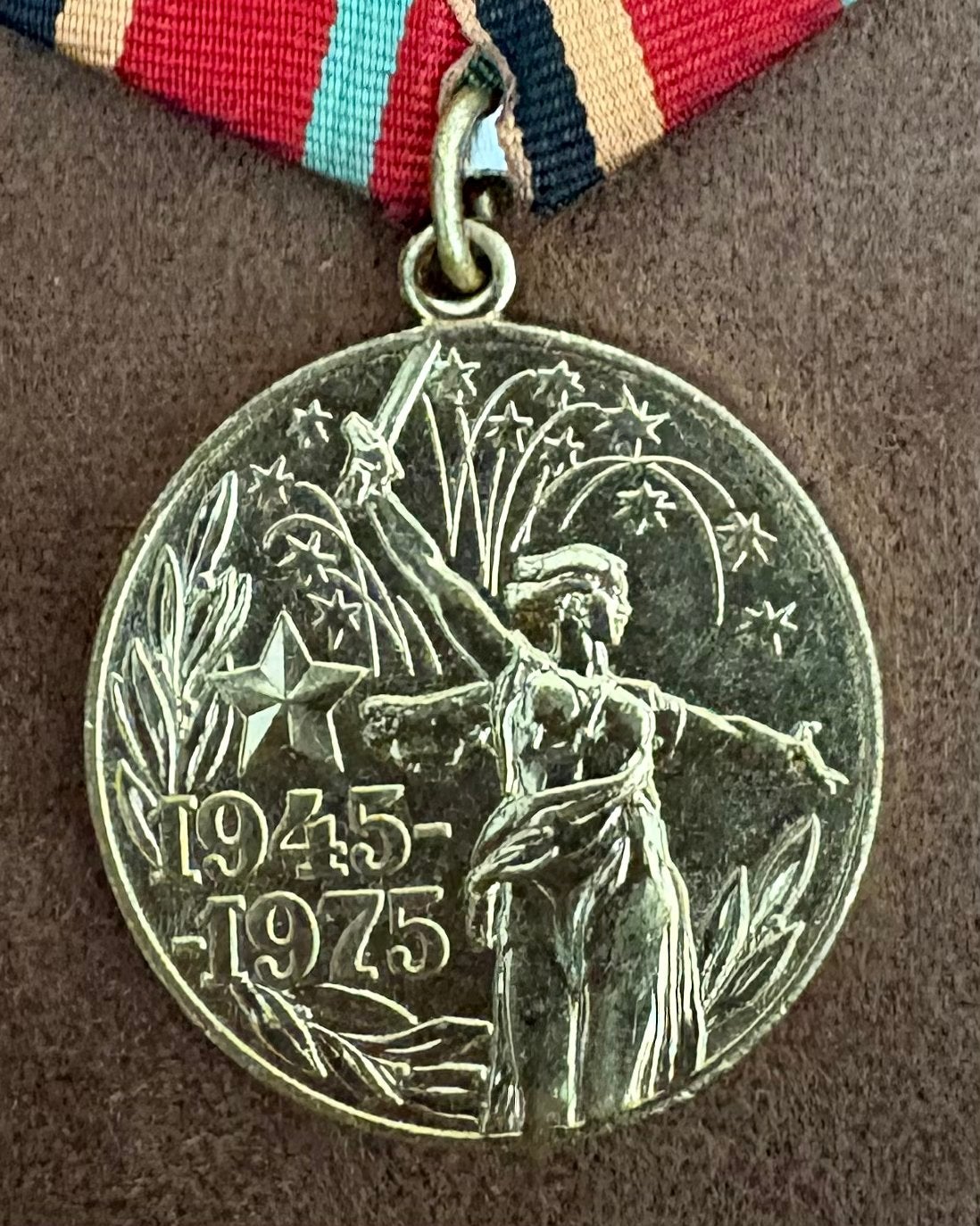 Sovjet Medaille 30 Jaar Overwinning WOII, Ophalen of Verzenden, Overige materialen, Buitenland