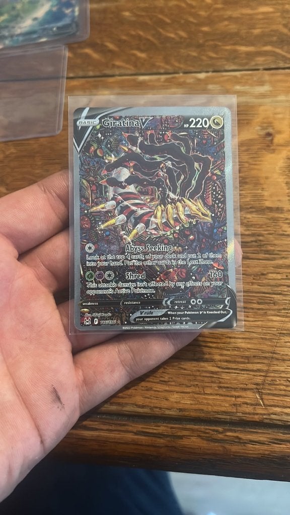 Giratina alt art + Aerodactyl alt art Lost Origin, Ophalen of Verzenden, Zo goed als nieuw