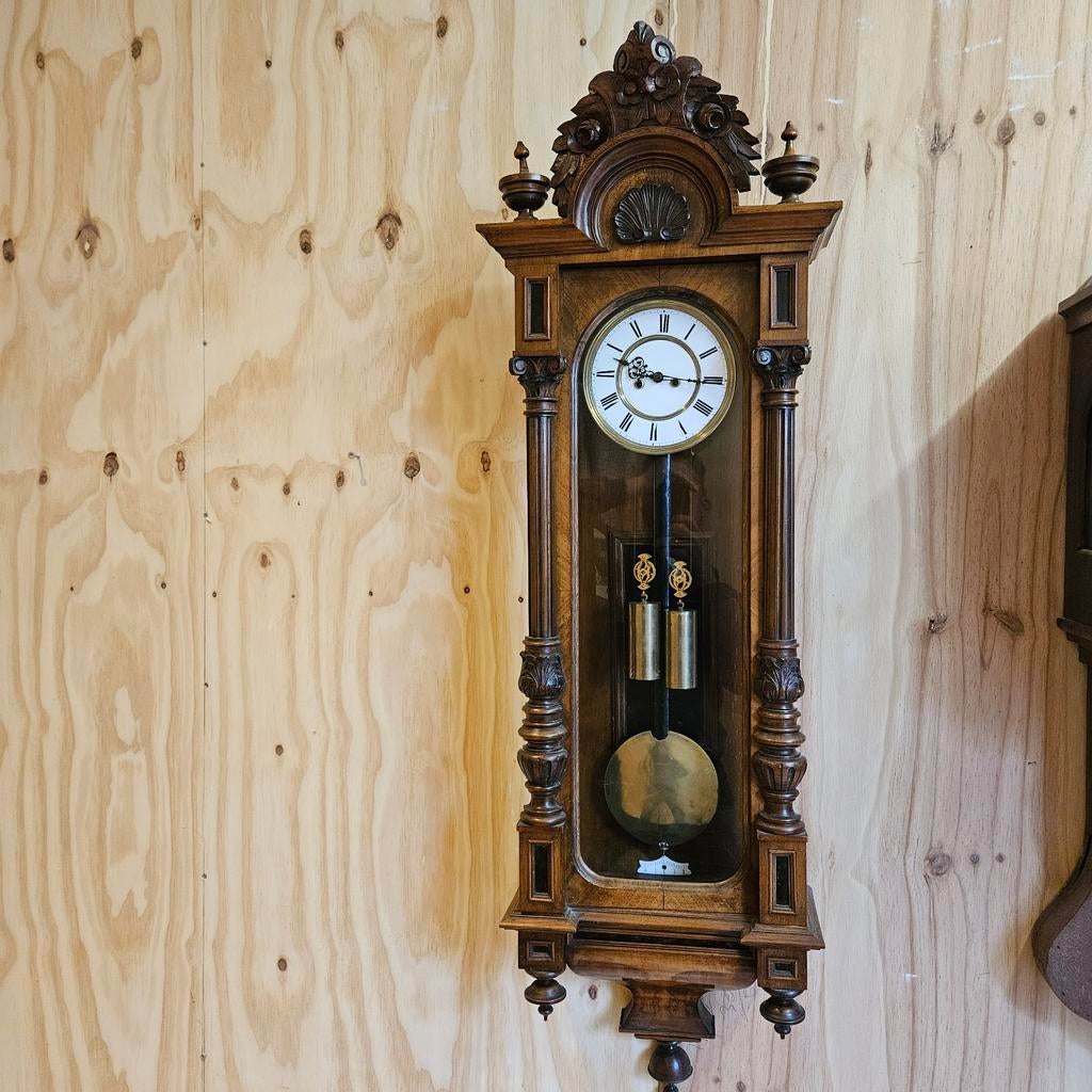 Antieke 2 gewichter, Antiek en Kunst, Antiek | Klokken, Ophalen of Verzenden