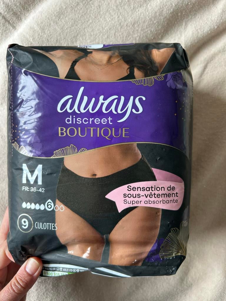 Always Discreet Boutique Incontinentie Ondergoed M, Diversen, Verpleegmiddelen, Ophalen of Verzenden, Nieuw