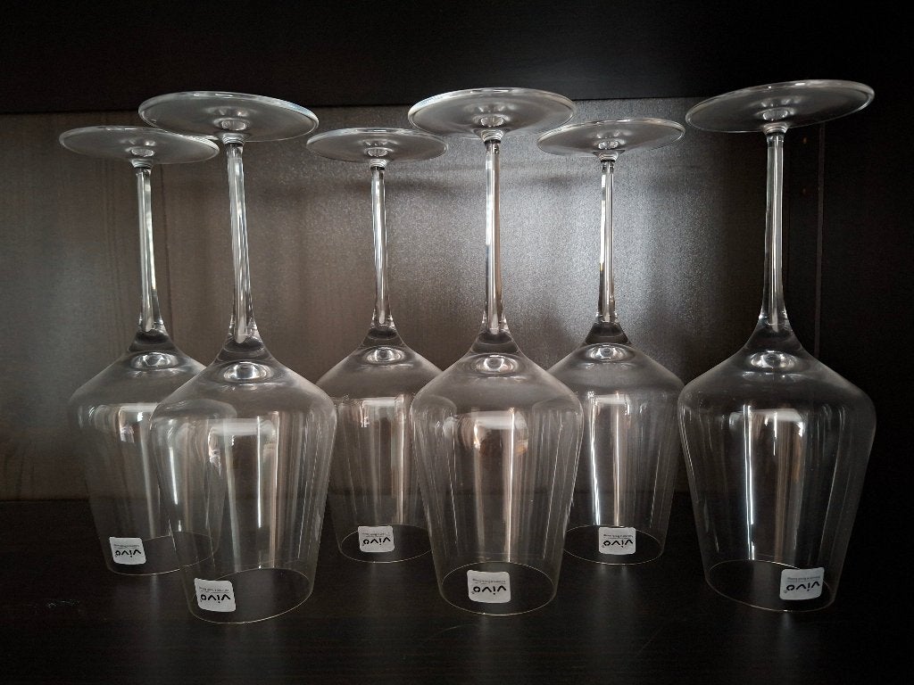 Set Vivo Villeroy & Boch rode wijnglazen, nieuw, Ophalen, Glas of Glazen, Villeroy & Boch, Nieuw