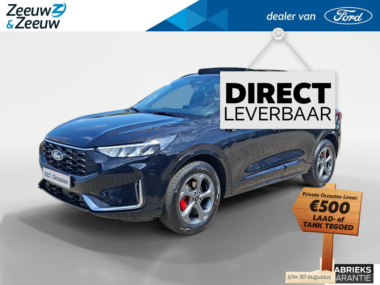 Ford Kuga 2.5 PHEV ST-Line X | Winterpack | Wegklapbare trek, Auto's, 12 maanden, 14 kWh, Gebruikt, Euro 6