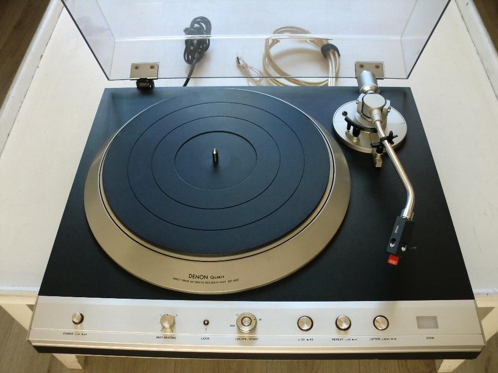 Denon DP-40F Direct-Drive Vol Automatic Gereviseerd 100% ., Audio, Tv en Foto, Platenspelers, Automatisch, Refurbished, Platenspeler