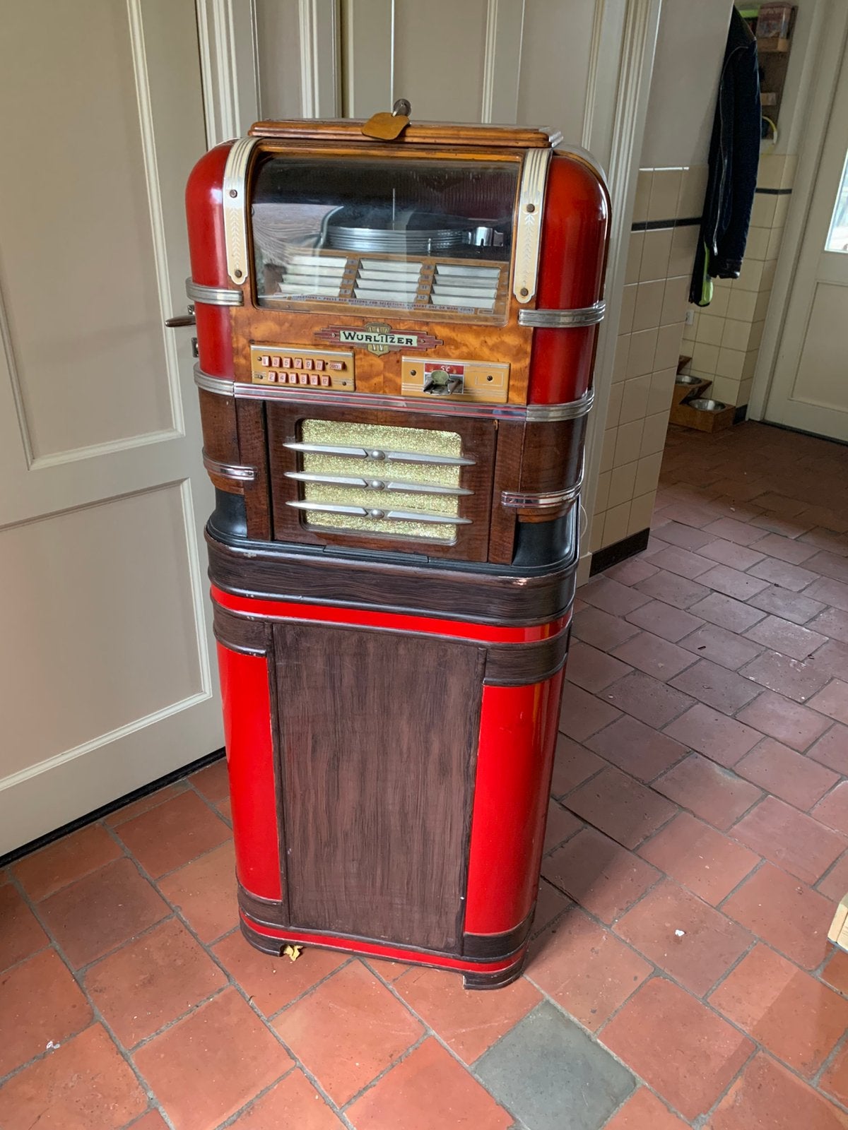 WURLITZER COUNTERTOP W61 1939! Met stand!, Ophalen, Zo goed als nieuw, Voor 1950, Wurlitzer