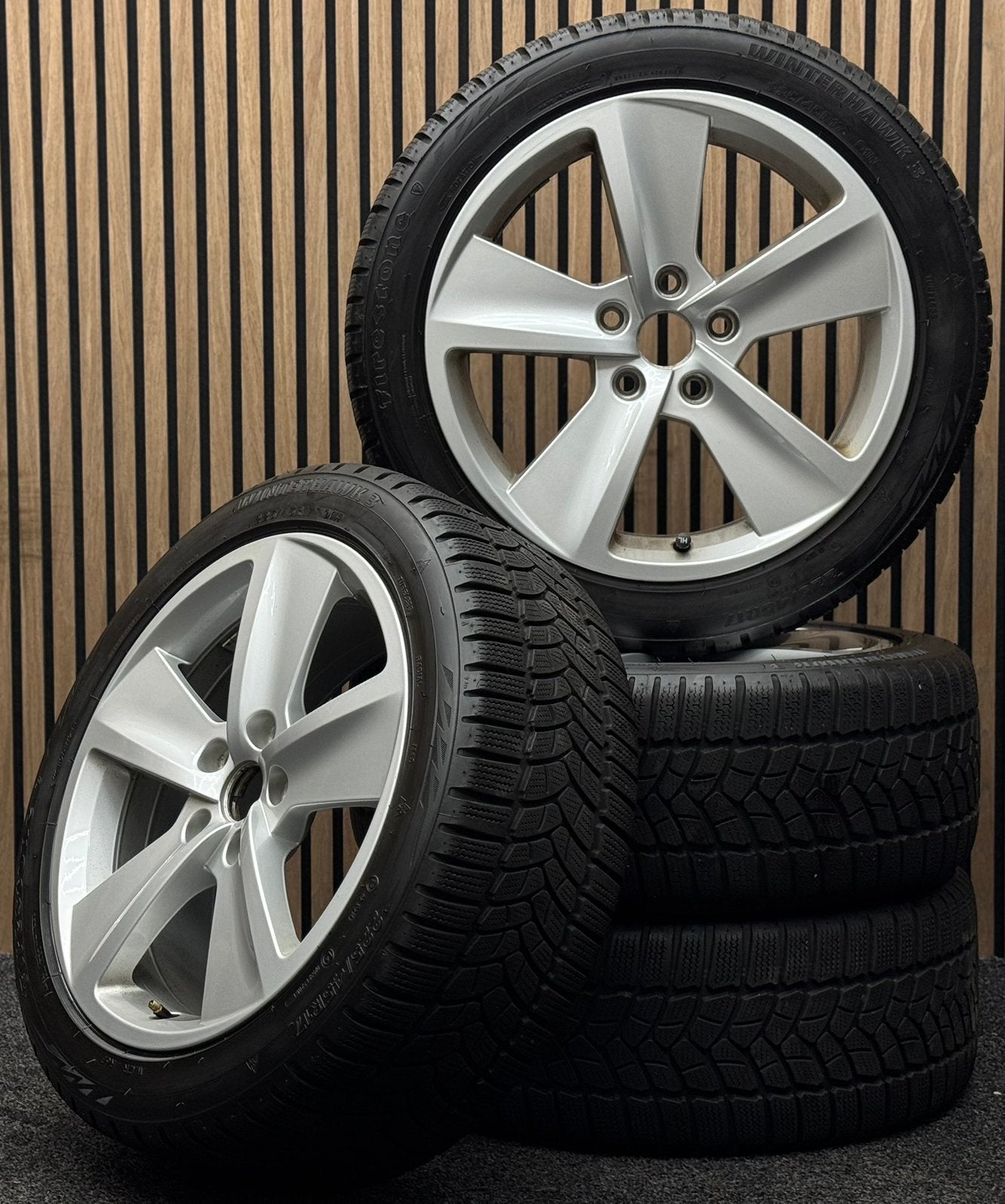 WINTER! Originele 17 inch Seat Leon 5F 5x112 ET51 225/45/17, Ophalen, ., Banden en Velgen, 17 inch