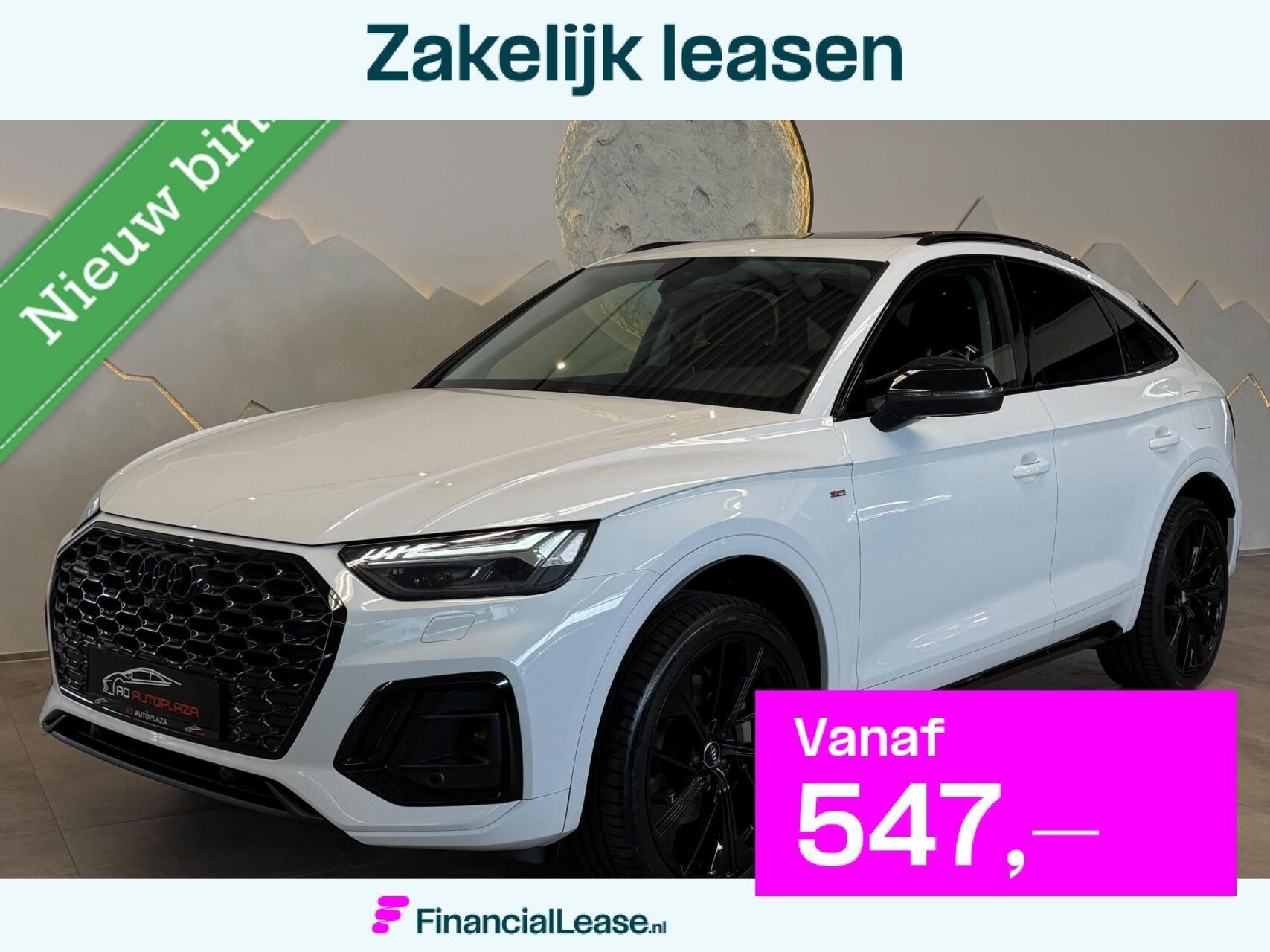 Audi Q5 Sportback 55 TFSI e S-line Panorama/Keyless/Trekhaak, Automaat, Automatische klimaatregeling, Zwart, 4 cilinders