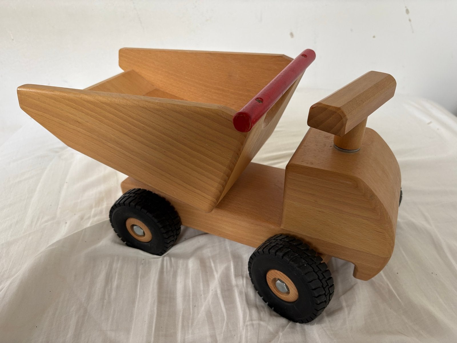 Houten kiepwagen Margarete Ostheimer orgineel handgemaakt!, Kinderen en Baby's, Speelgoed | Houten speelgoed, Ophalen, Zo goed als nieuw