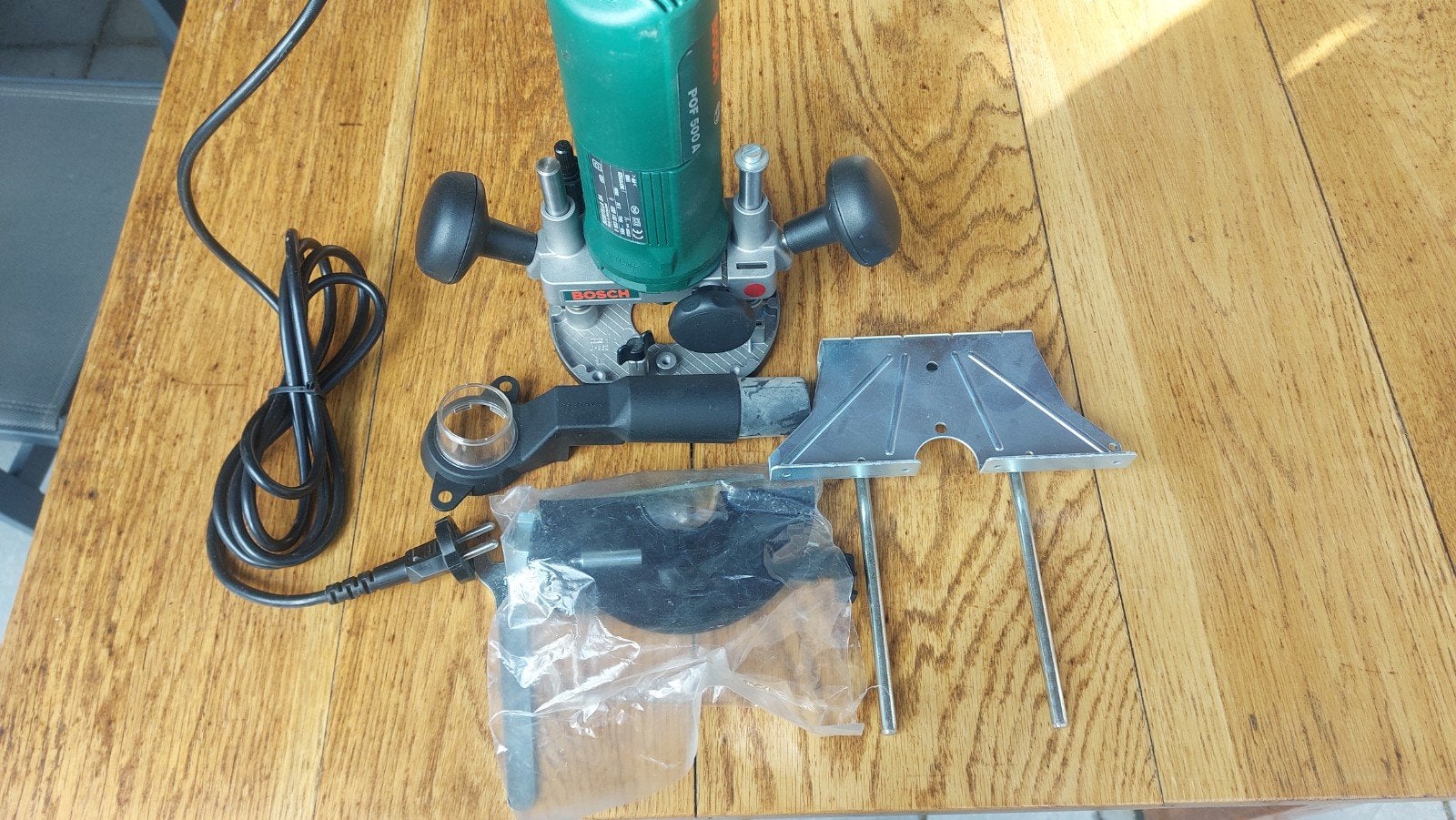 Bosch POF 500 A Bovenfrees - Nieuwstaat, Doe-het-zelf en Verbouw, Nieuw, Ophalen of Verzenden, Bovenfrees, Bosch