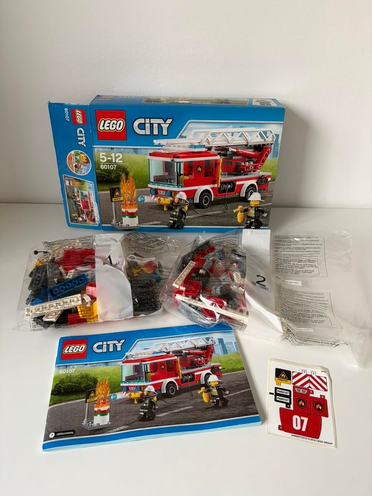 Lego 60107 - Lego City Brandweerwagen - nieuw in open doos, Lego, City, Nieuw, Ophalen of Verzenden