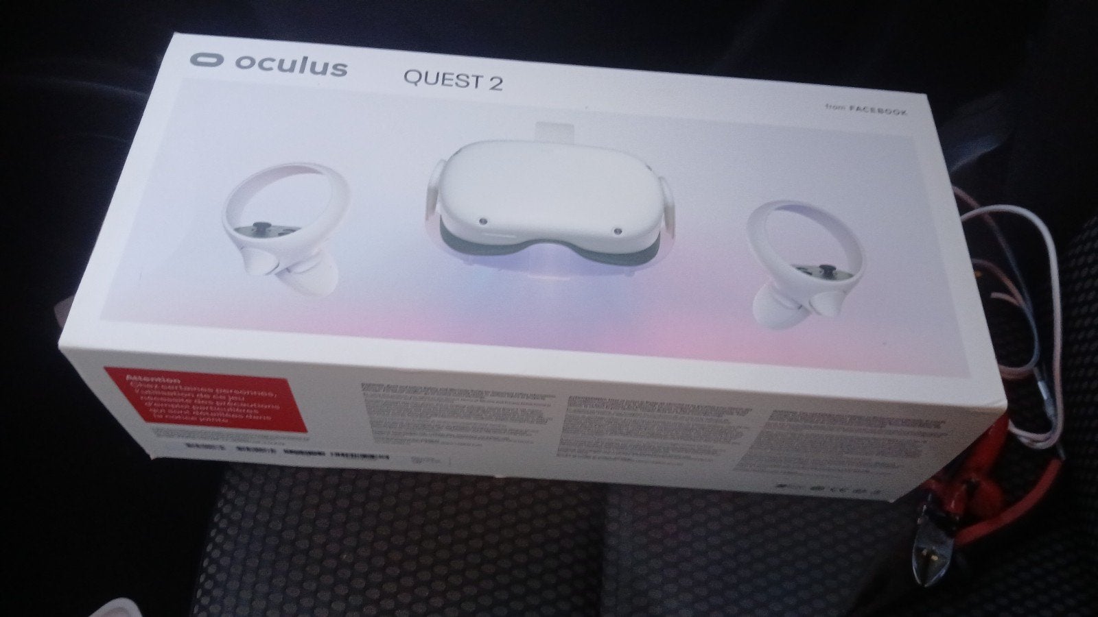Oculus Quest 2 VR Bril met 2 controllers en USB-kabel, Ophalen of Verzenden