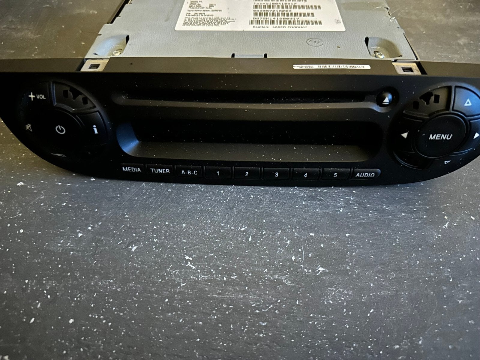 Fiat 500e Auto radio, Auto diversen, Autoradio's, Ophalen, Gebruikt