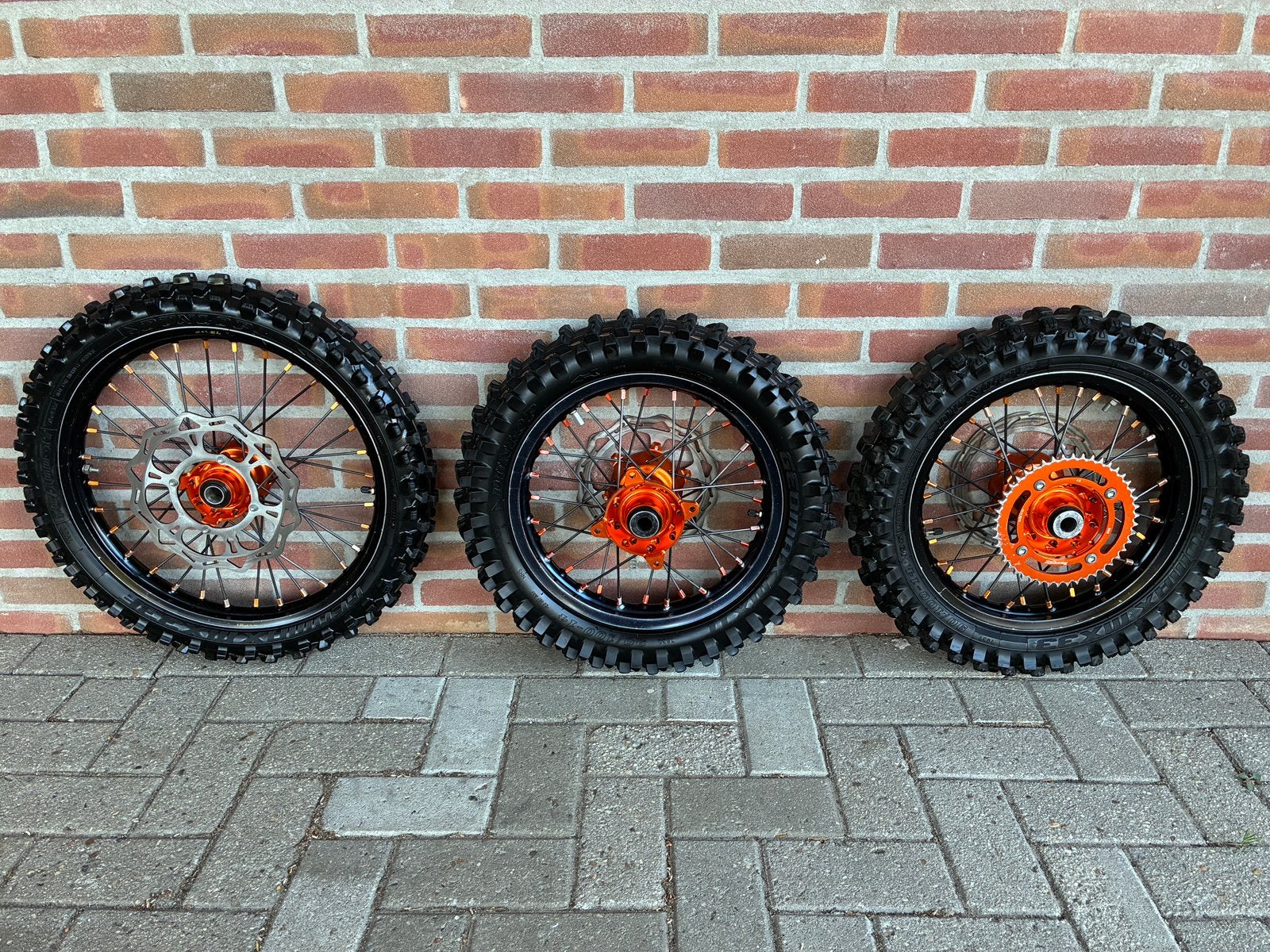 KTM SX 85 | set kleine wielen (17 en 14 inch), Ophalen of Verzenden, Gebruikt