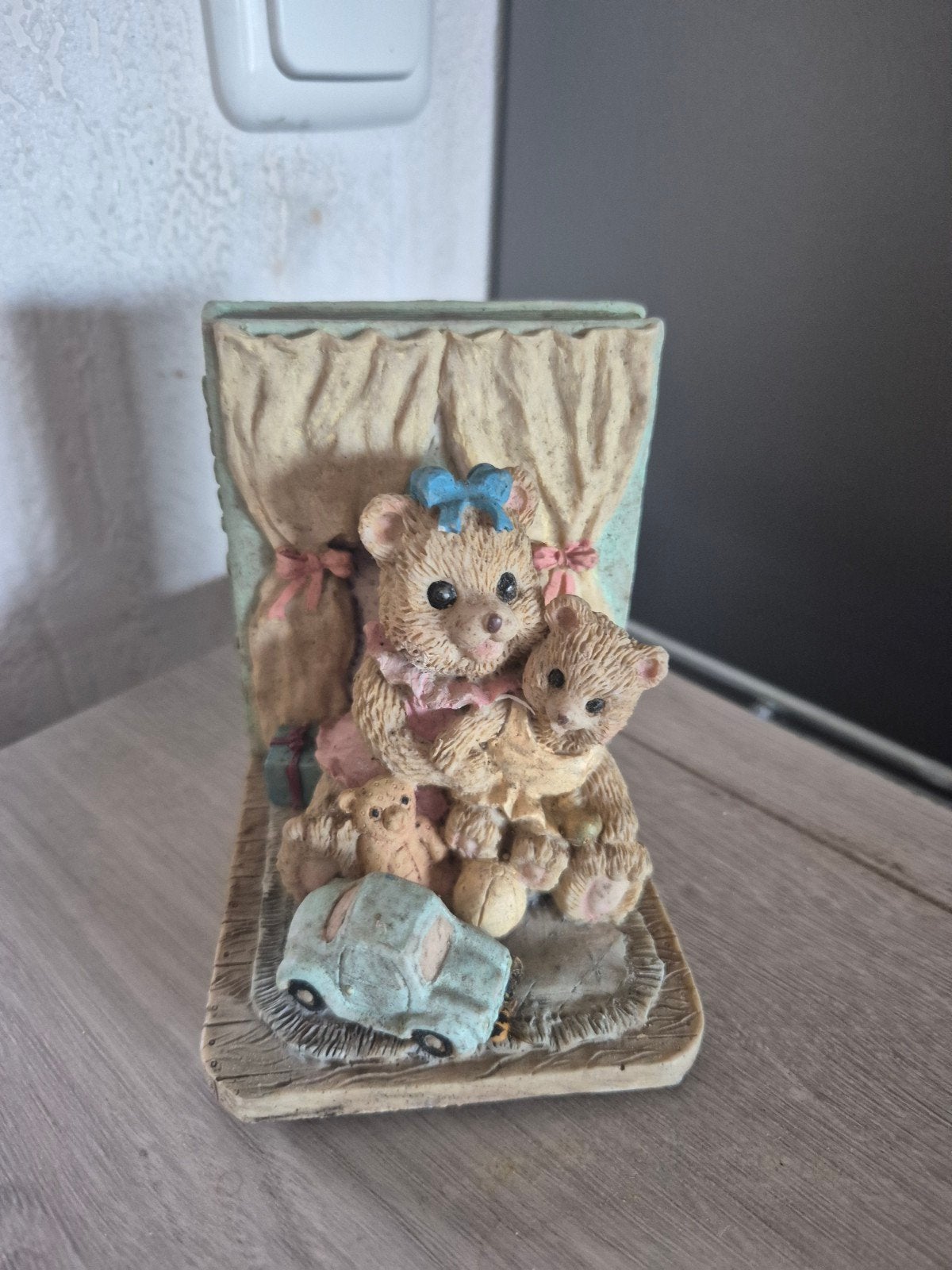 Beren boekensteun, Ophalen of Verzenden, Zo goed als nieuw, Beeldje, Overige merken