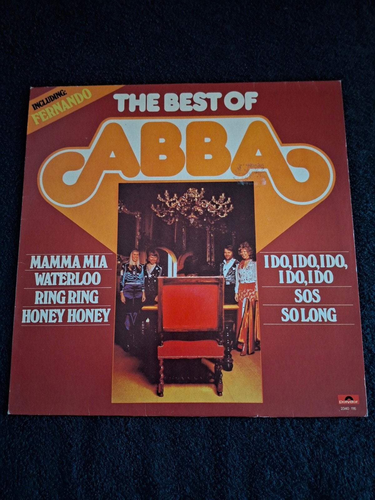 ABBA - The Best Of ABBA LP (Polydor, 1975), Cd's en Dvd's, Vinyl | Pop, Ophalen, LP, Gebruikt, Pop
